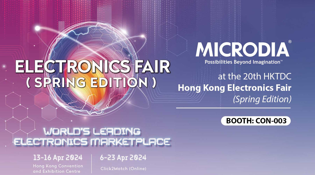 Meet MICRODIA at the 20th HKTDC Hong Kong Electronics Fair