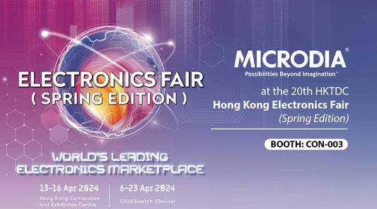 Meet MICRODIA at the 20th HKTDC Hong Kong Electronics Fair