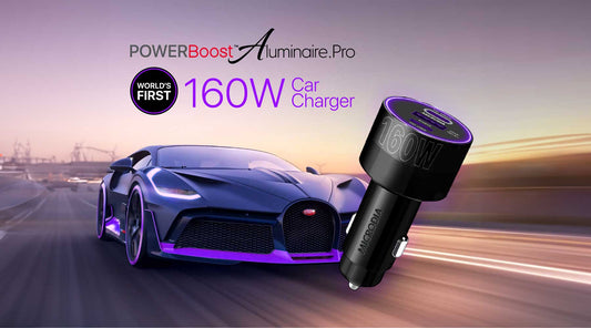 MICRODIA Releases World’s First 160W USB-C Car Charger - MICRODIA