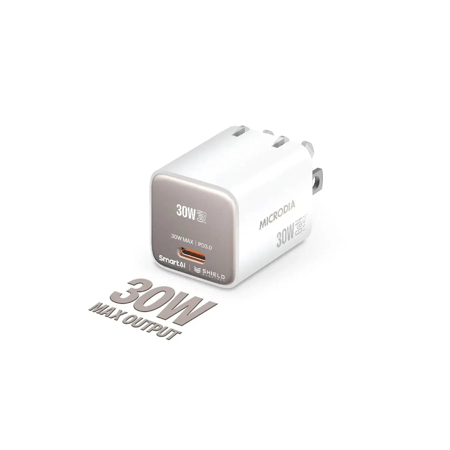 SMARTCube™ Nano 30W GaN Pro Wall Charger (1C) Microdia