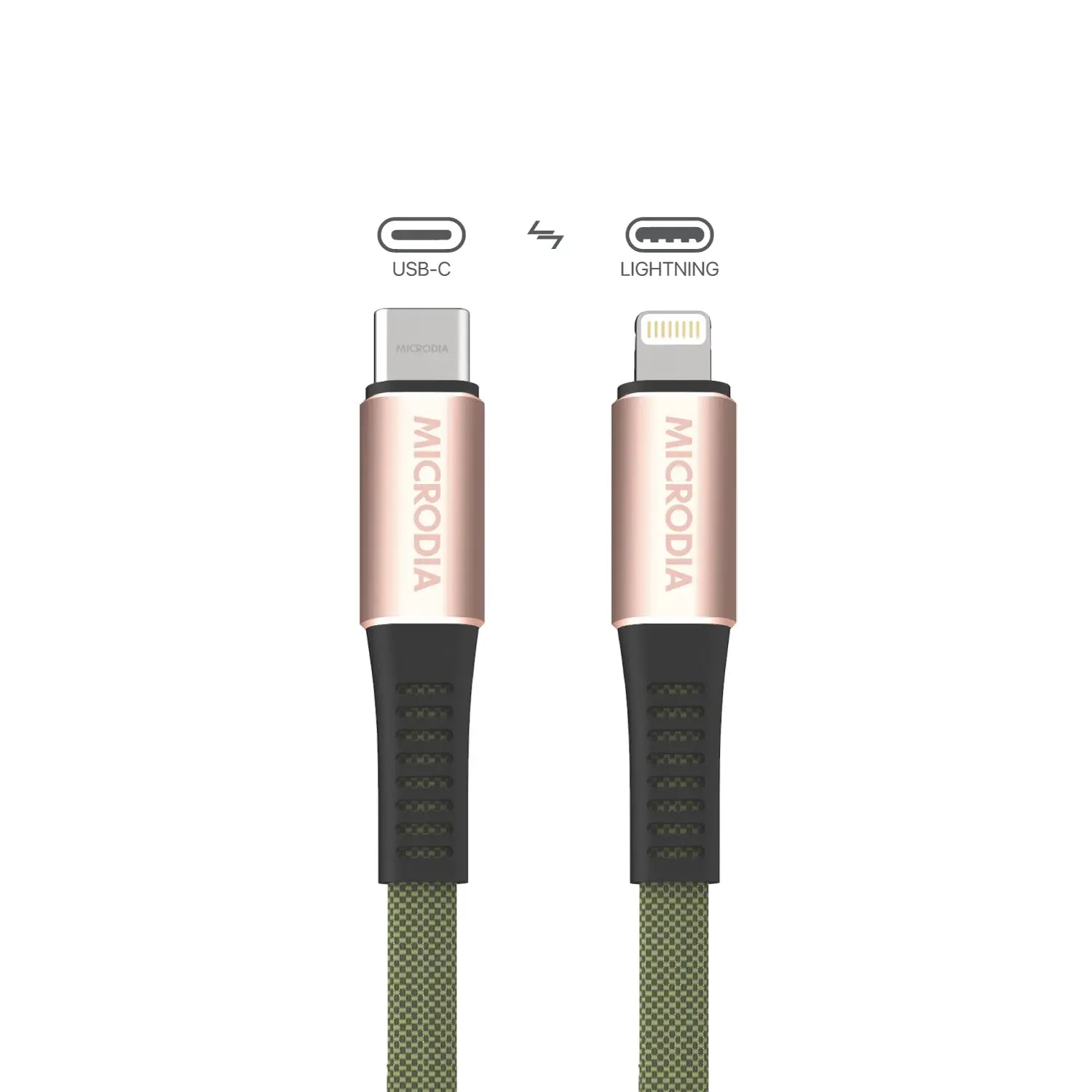 ExeCable™ Shoelace 60W USB-C to Lightning.