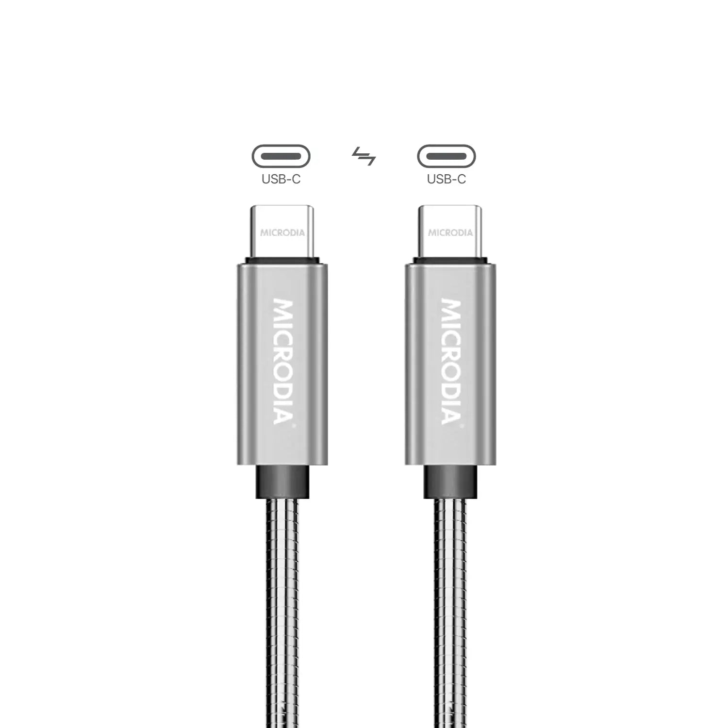 ExeCable™ Steel PD60W USB-C to USB-C.