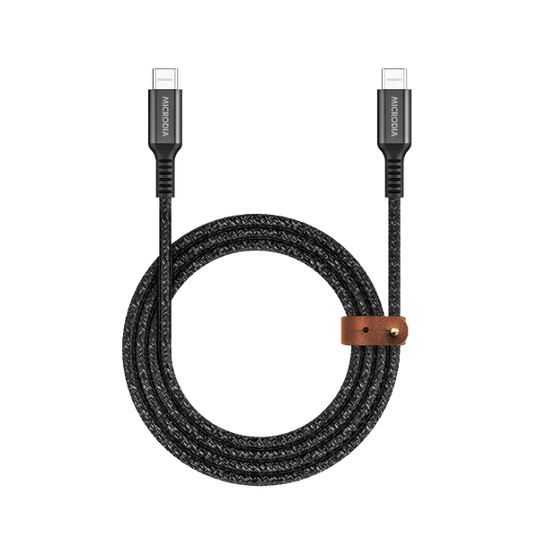 ExeCable™ Tweed PD60W 1.3M USB-C to USB-C Microdia