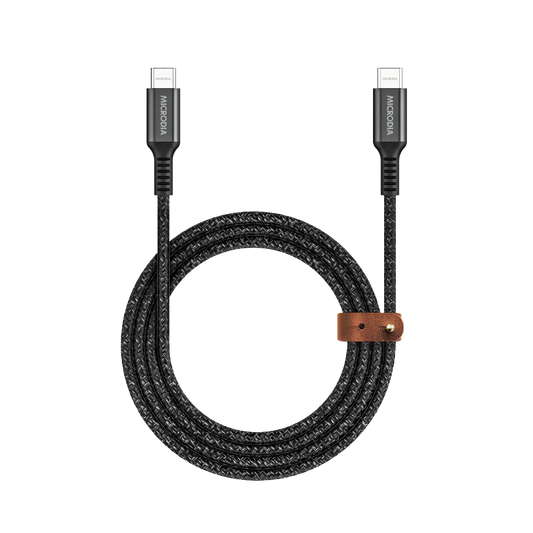 ExeCable™ Tweed PD60W 1.3M USB-C to USB-C Microdia