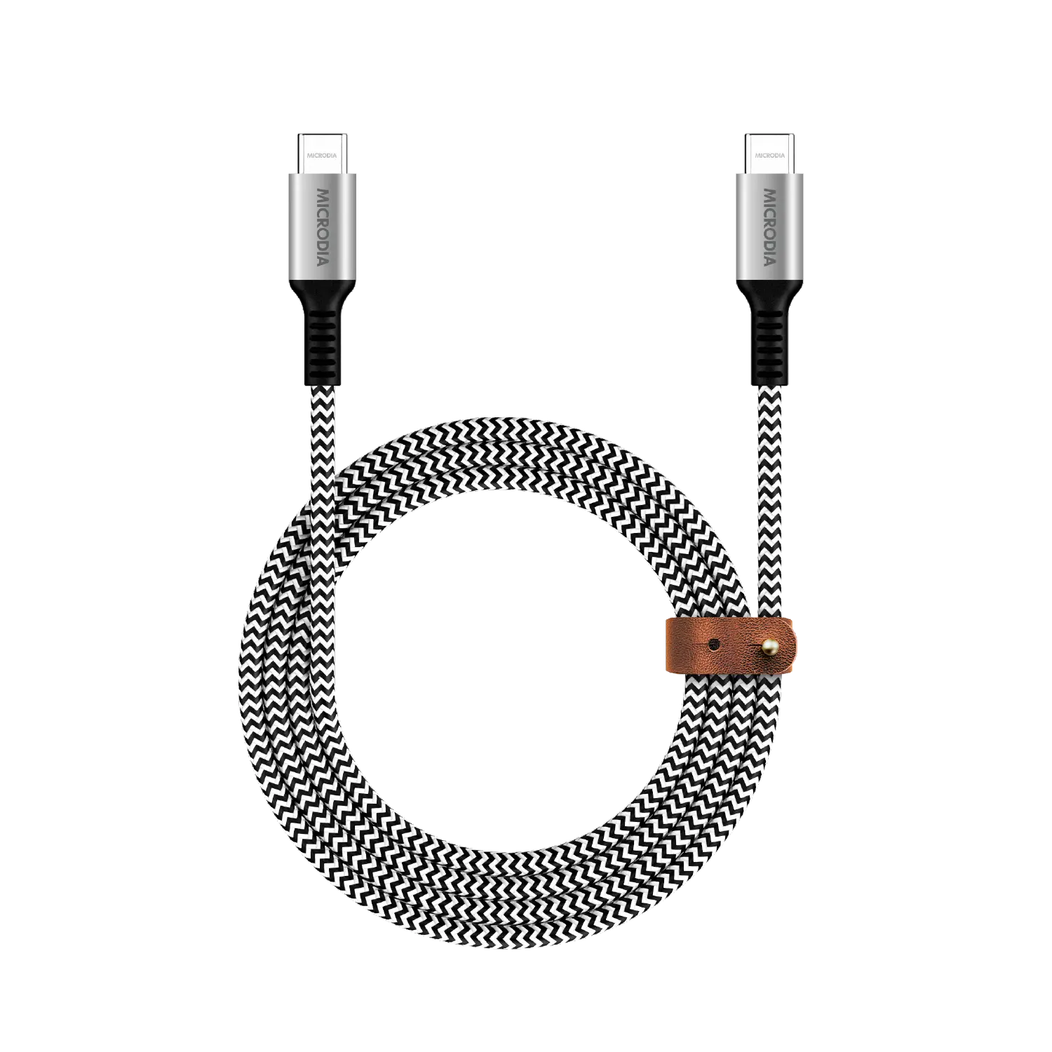 ExeCable™ Tweed PD60W 1.3M USB-C to USB-C Microdia