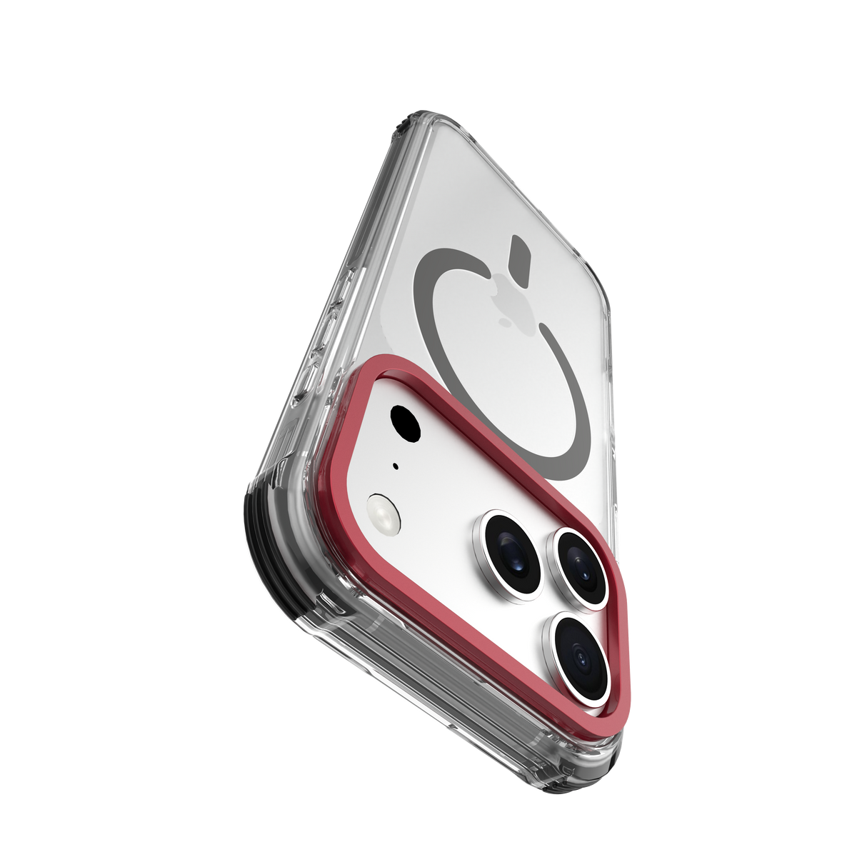 MAGNETO™ GEAR – 4M Certified Shock Resistant Protective Case with Reinforced Corners, Integrated Magnetic Ring made of N54 magnets Microdia