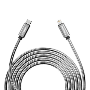 MICRODIA ExeCable™ Steel PD60W USB-C to Lightning Charge & Sync Cable Microdia