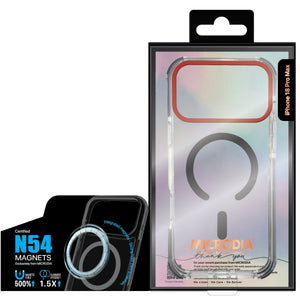 MAGNETO™ GEAR – 4M Certified Shock Resistant Protective Case with Reinforced Corners, Integrated Magnetic Ring made of N54 magnets Microdia