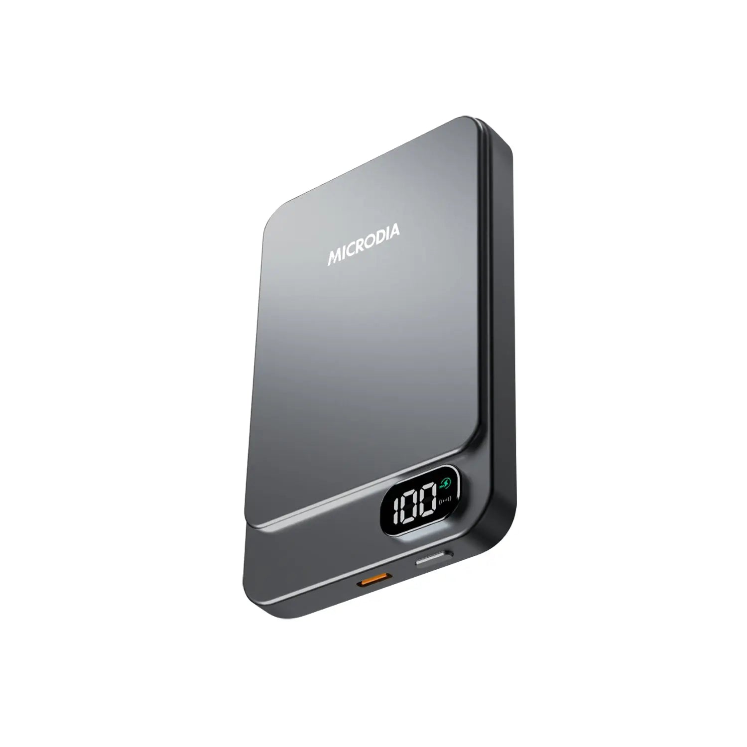 SNAPPower™ Aluminaire LCD Magnetic Wireless Power Bank.
