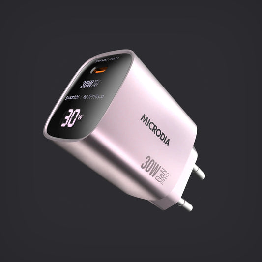 SMARTCube™ 30W con pantalla de alimentación USB-C + USB-A (copia) MICRODIA