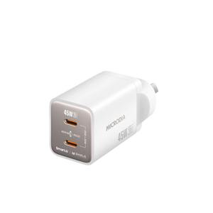 SMARTCube™ Nano 45W GaN Pro Wall Charger, Dual USB-C PD3.0 Microdia