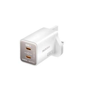 SMARTCube™ Nano 45W GaN Pro Wall Charger, Dual USB-C PD3.0 Microdia