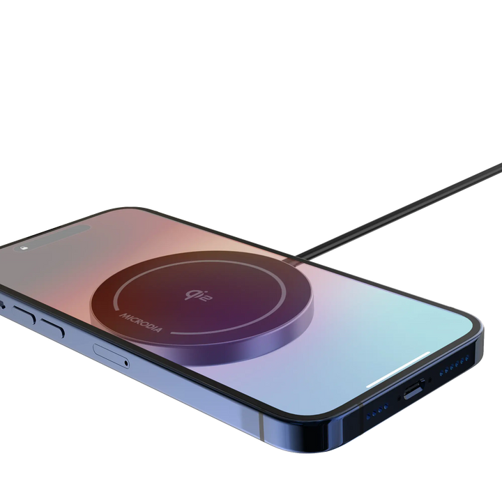 SNAPPad™ ORBIT Qi2 15W Magnetic Wireless Charging Pad MICRODIA