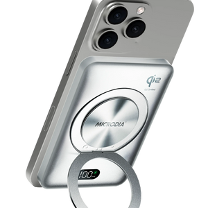 SNAPPower RING Qi2, 5-in-1 35 W, magnetische kabellose Powerbank MICRODIA