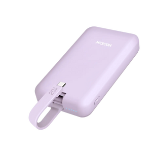 SNAPPower™ Traveler 35W Magnetic Wireless Power Bank 10000mAh Built-in Detachable Cable (USB-C + Lightning) Microdia